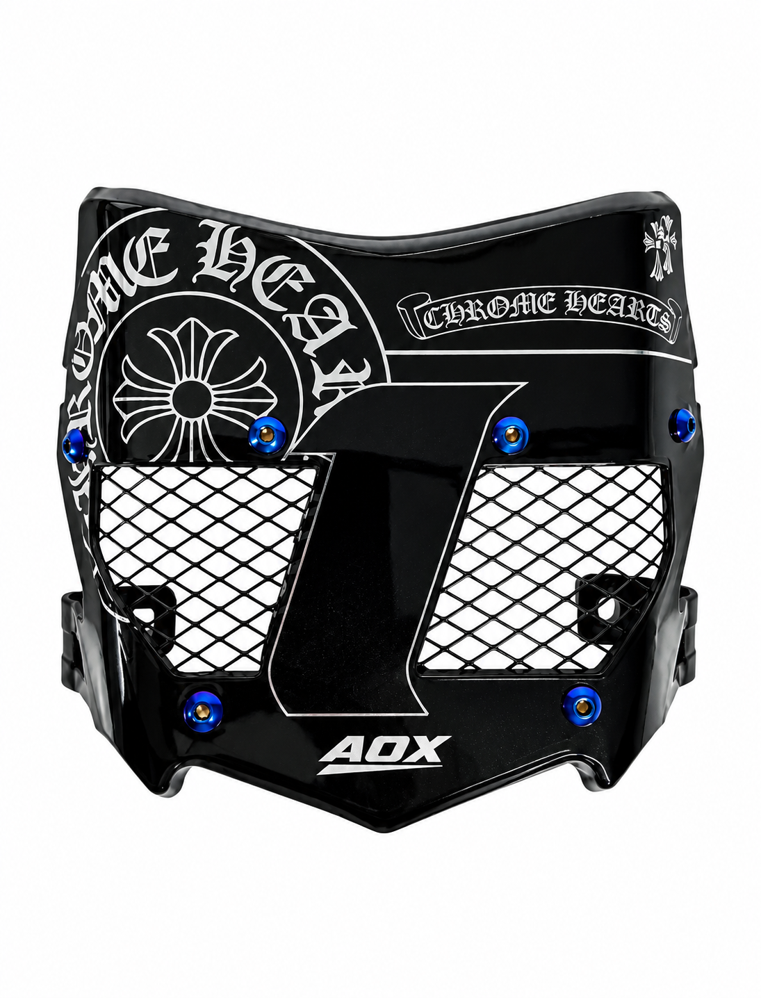 *Crome Hearts* Real Titanium Vented Plate - REAL PLASTIC