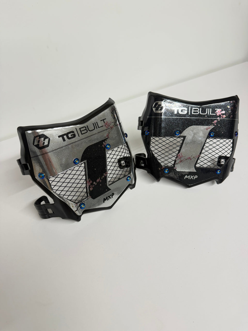 *Blossom Series* Real Titanium Vented Plate