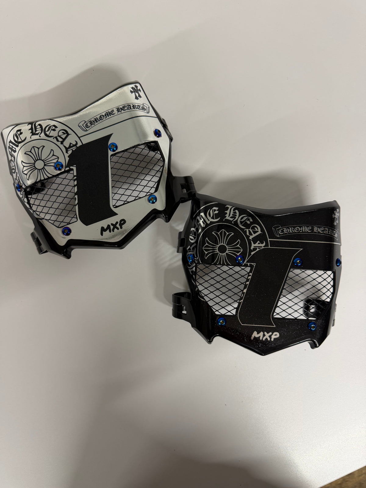 *Crome Hearts* Real Titanium Vented Plate