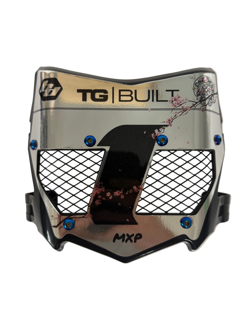 *Blossom Series* Real Titanium Vented Plate