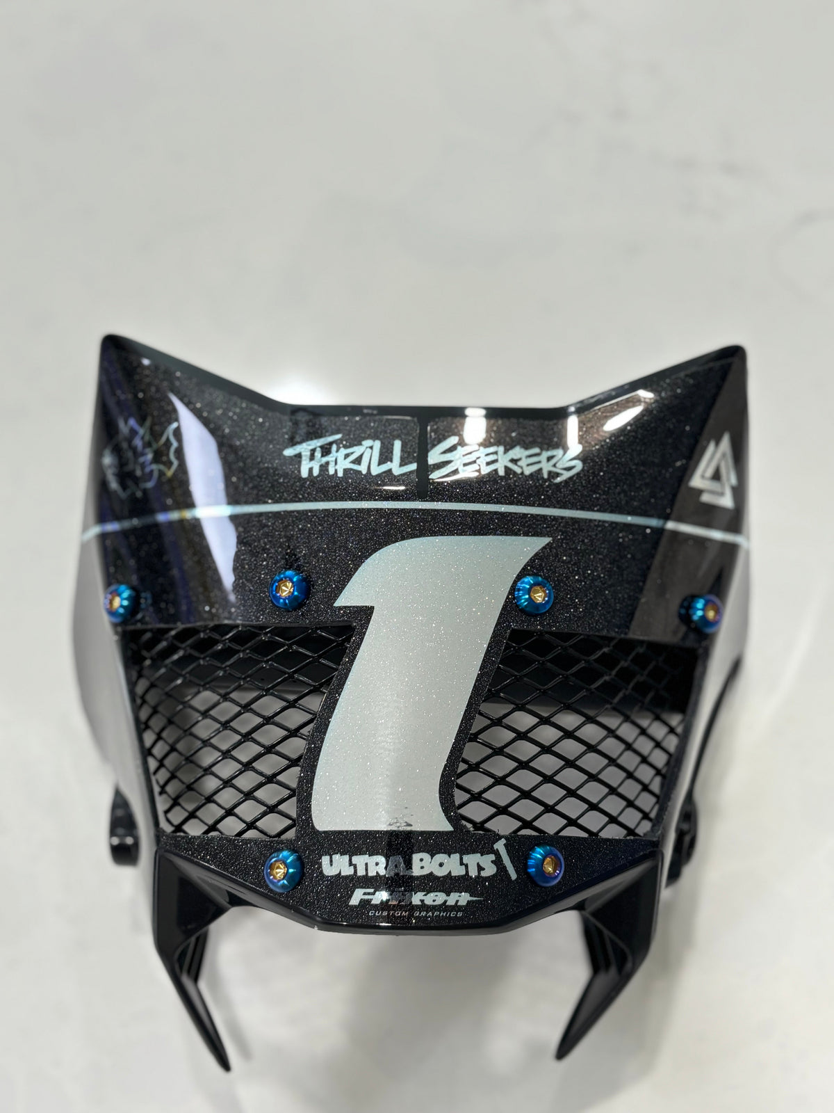 Style-2 Surron ultra bee titanium vented plate