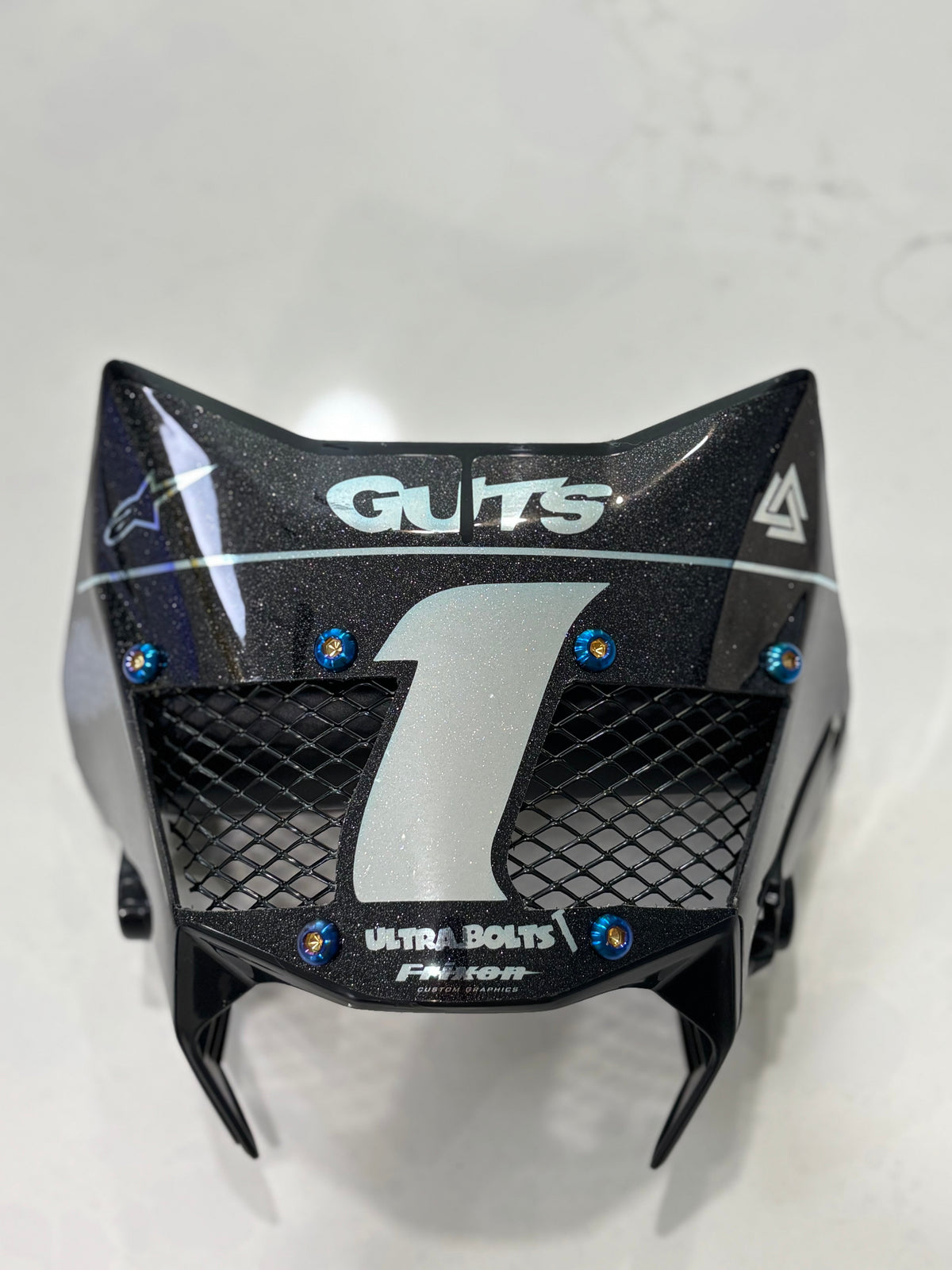 Style-1 Surron ultra bee titanium vented plate
