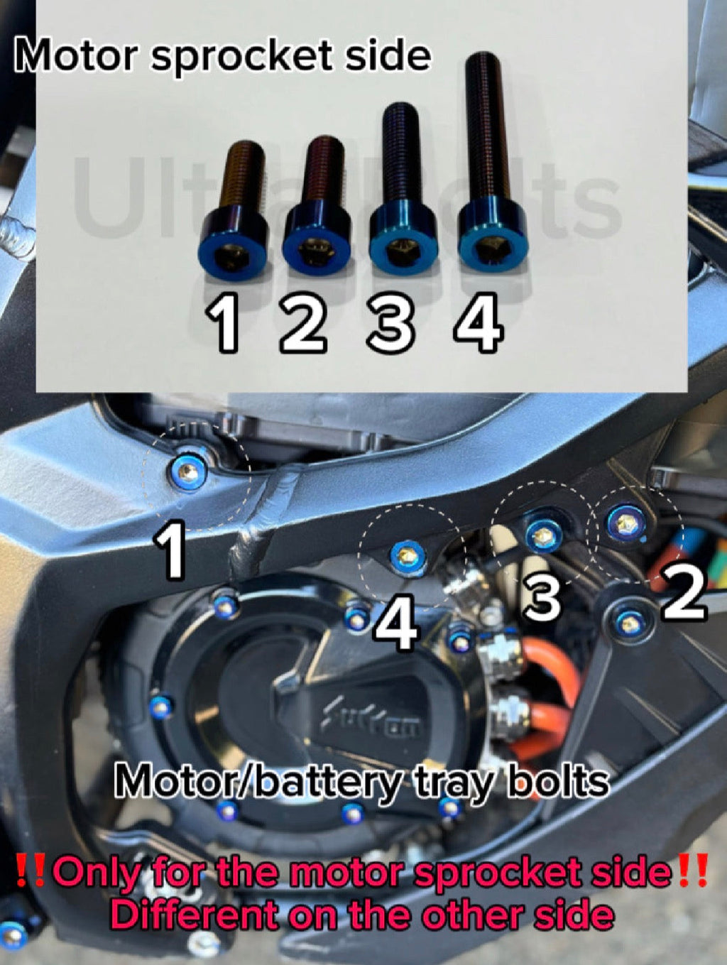 Surron Ultra Bee Premium Full Titanium kit
