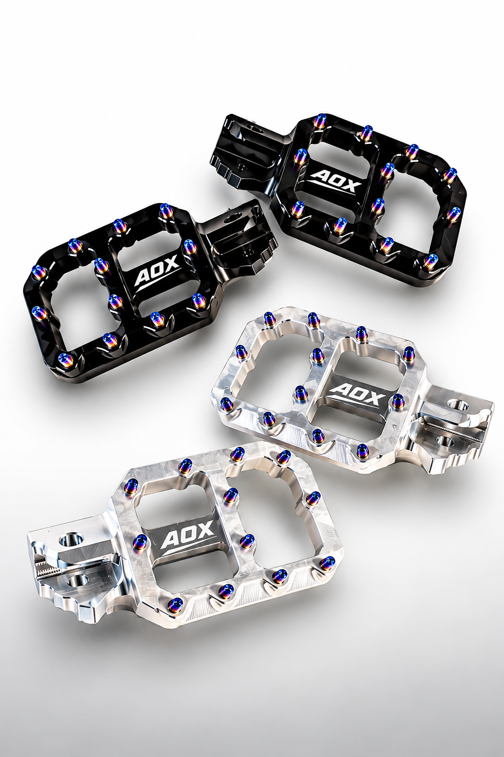 PRE-ORDER Titanium Wide Pegs (ALL E-Motos)